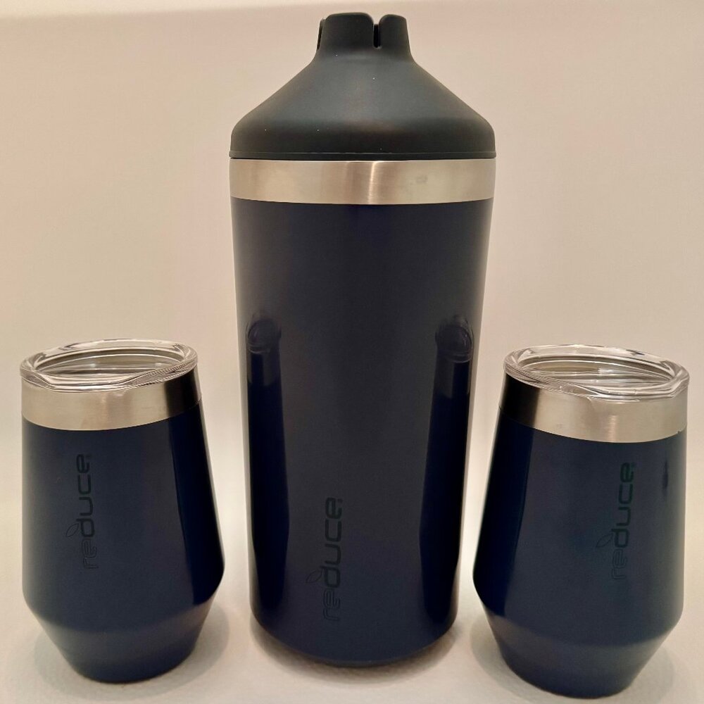 2-Reduce Vacuum Insulated Wine coffee Tumblers 12oz/1-40 oz insulated caraffe